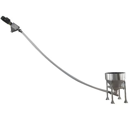 ราคาดี เครื่องขนส่งสกรูยืดหยุ่นจากสแตนเลส 304 ที่สามารถปรับแต่งได้ ออนไลน์