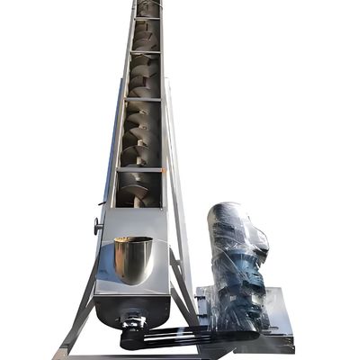 ราคาดี สแตนเลส U รูปแบบอัตโนมัติการให้อาหารสกรู auger conveyor ด้วยการออกแบบแบบจําแนกสําหรับผงเคมี ออนไลน์