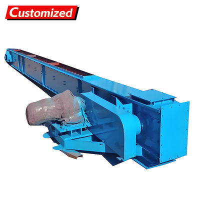 ราคาดี Durable and Easy Clean Adjustable Speed Chain Scraper Conveyor for Material Transmission ออนไลน์