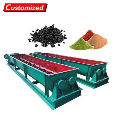 ราคาดี Custom Screw Conveyors Dual-Shaft/Multi-Shaft Screw Conveyors Flexible Cement Screw Conveyors Suitable for Wood chips, paper, flour processing, materials prone to clumping, sawdust, soybeans ออนไลน์