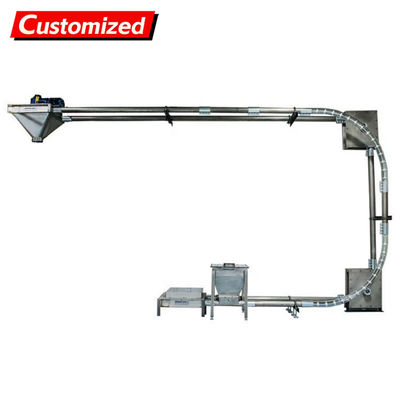 ราคาดี Custom Stainless Steel Tube Chain Conveyor for Stable Transport of Steel Drag Chain Conveyors Explosion-proof and airtight design (Suitable for Powdered Sugar) ออนไลน์