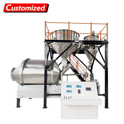 ราคาดี Custom Stainless Steel Drum Mixer Dry-Wet Mixing Equipment Weighing Hopper Platform Drum Mixer - Weighing Hopper for Food, Pharmaceutical, and Chemical Industries ออนไลน์