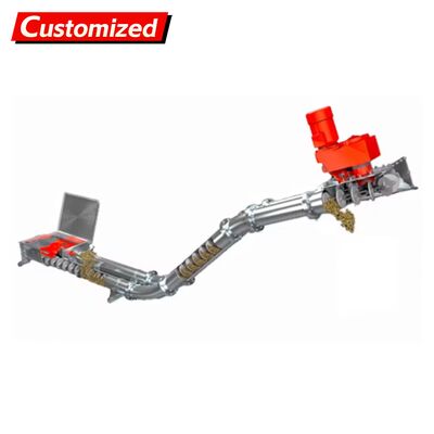 ราคาดี ระบบลำเลียงสกรูสแตนเลสเกรดสุขอนามัยแบบกำหนดเอง สายพานสกรู 304/316 ลิฟต์สกรู (เฉพาะสำหรับวัสดุผงและเม็ด) บริการ OEM/ODM ออนไลน์