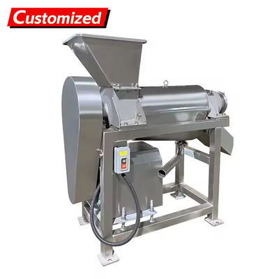 ราคาดี เครื่องคั้นน้ำผลไม้และผักสแตนเลสสตีลเชิงพาณิชย์แบบปรับแต่งได้ เครื่องคั้นน้ำแบบสกรู เครื่องคั้นกาก เครื่องคั้นน้ำผลไม้เบอร์รี่ ถั่ว และผักราก อุปกรณ์คั้นน้ำแบบกลไก ออนไลน์