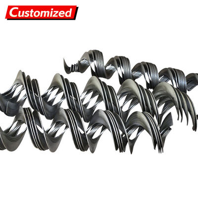 ราคาดี ใบมีดเกลียวแบบกำหนดเอง โครงสร้างเหล็กกล้าคาร์บอน/สแตนเลส ทนทานต่อการสึกหรอและทนทานต่อการกัดกร่อน จำเป็นสำหรับการลำเลียงในอุตสาหกรรม เหมาะสำหรับอุตสาหกรรมอาหาร/เคมี การลำเลียงที่มีประสิทธิภาพ ปลอดภัย ออนไลน์