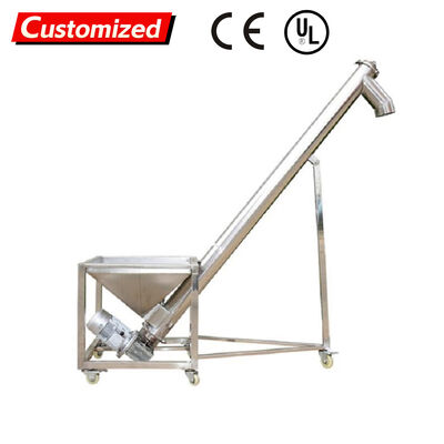 ราคาดี เครื่องขนส่งสกรูสแตนเลสที่กําหนดเอง วัสดุประเภทอาหาร เครื่องขนส่งสกรูยืดหยุ่นทนทานต่อการกัดสนิม สําหรับเมล็ดและเมล็ดพันธุ์ ที่เชี่ยวชาญสําหรับอุตสาหกรรมอาหารและสารเคมี ออนไลน์