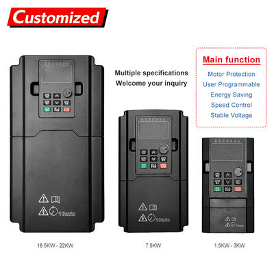 ราคาดี เครื่องขับอัตราความถี่แปรสามเฟส (VFD) 220V/380V สําหรับการป้องกันมอเตอร์ ออนไลน์