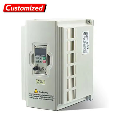 ราคาดี เครื่องควบคุมเวกเตอร์ที่ไม่มีเซนเซอร์แบบกําหนดเอง AC Drive VFD Inverter 220V/380V 5.5KW สําหรับอุตสาหกรรมอัตโนมัติ ออนไลน์