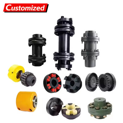 ราคาดี ข้อต่อแบบดาวที่ยืดหยุ่นได้พร้อมแรงบิดพิกัด 2000 นิวตัน-เมตร และความเร็วสูงสุด 5000 รอบต่อนาทีสำหรับเครื่องจักรอุตสาหกรรม ออนไลน์