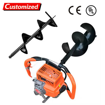 ราคาดี เครื่องเจาะดินพกพาที่ใช้น้ํามันเบนซิน - เครื่องเจาะดินพกพาหลายฟังก์ชันสําหรับการปลูกต้นไม้และการเหมืองแร่ ออนไลน์