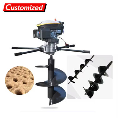 ราคาดี เครื่องเจาะแบบพกพาพร้อมเครื่องยนต์ 2 จังหวะระบายความร้อนด้วยอากาศสำหรับการเจาะดินและน้ำแข็งอเนกประสงค์ ออนไลน์