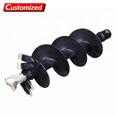 ราคาดี เครื่องเจาะดินกันสนิม ความแข็งแรงสูงที่มีการออกแบบแบบยืดหยุ่นสําหรับเจาะบนแทรกเตอร์ในดินแข็งและแข็ง ออนไลน์