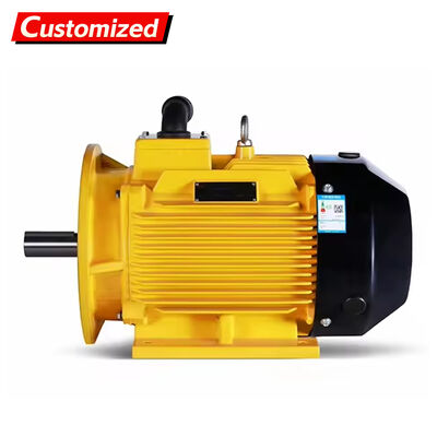 ราคาดี มอเตอร์เหนี่ยวนำ AC ป้องกันการระเบิด 3 เฟส 3000 RPM กำหนดเอง 0.75kW–315kW พร้อมการป้องกัน IP55 และประสิทธิภาพสูง ออนไลน์