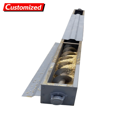 ราคาดี สแตนเลสสกรู auger conveyor กับความเร็วปรับและประสิทธิภาพสูงสําหรับเมล็ดอาหารปุ๋ยขยะ granules หนอน conveyor blade ออนไลน์