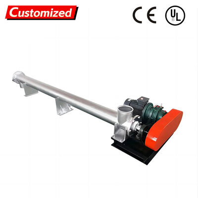 ราคาดี สแตนเลสประสิทธิภาพสูง ท่อสกรู auger conveyor สําหรับการจัดการวัสดุจํานวนมากที่กําหนดเอง ออนไลน์